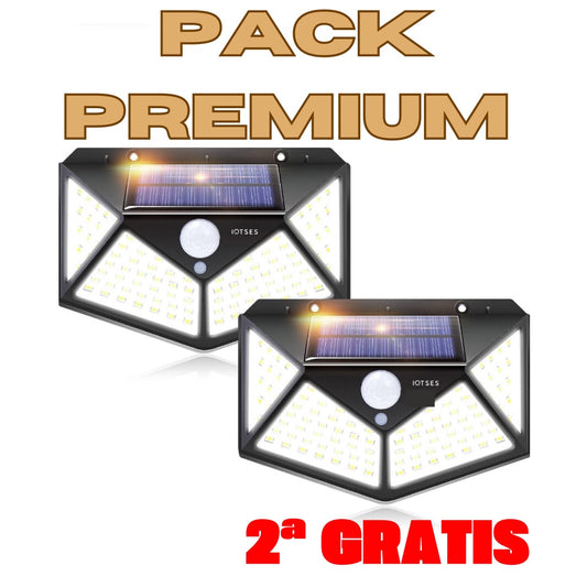 PROMO 2 X 1 - LUZ SOLAR INTELIGENTE LUMOS-P10®