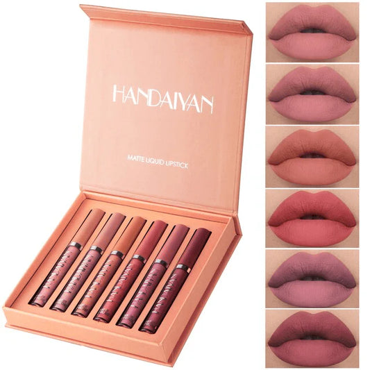 HANDAIYAN™ DE LUJO | SET DE LABIALES x6