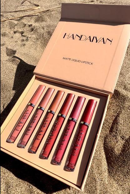 HANDAIYAN™ DE LUJO | SET DE LABIALES x6