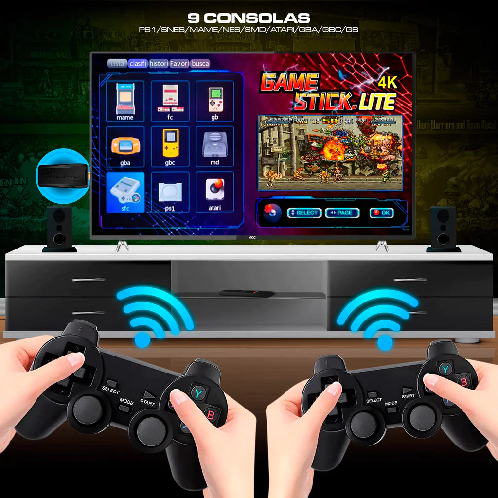 PREMIUM PACK 2025 - CONSOLA RETRO 4K CON 20.000 JUEGOS