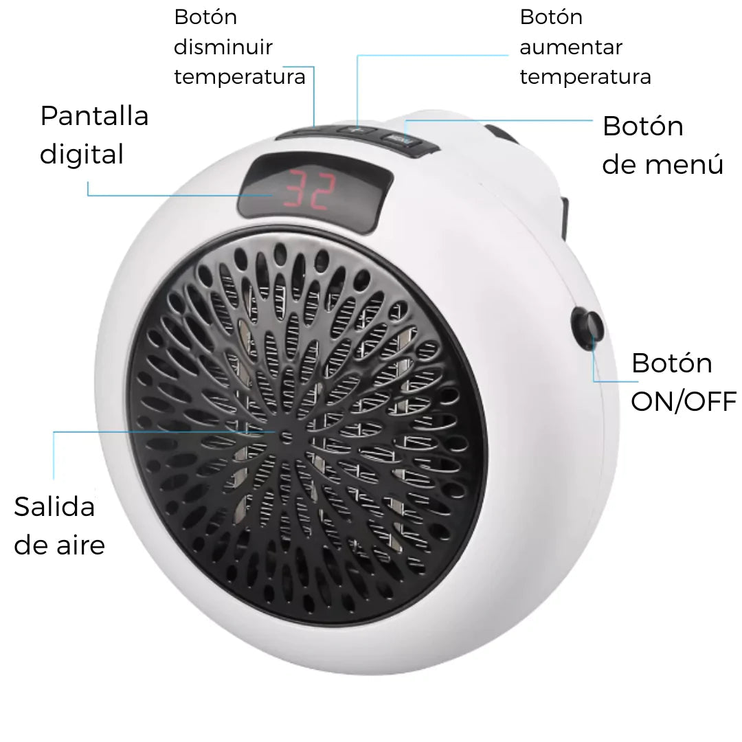 CALEFACTOR BAJO CONSUMO BLUEEHOME PRO®