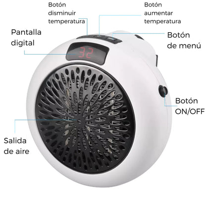 CALEFACTOR BAJO CONSUMO BLUEEHOME PRO®