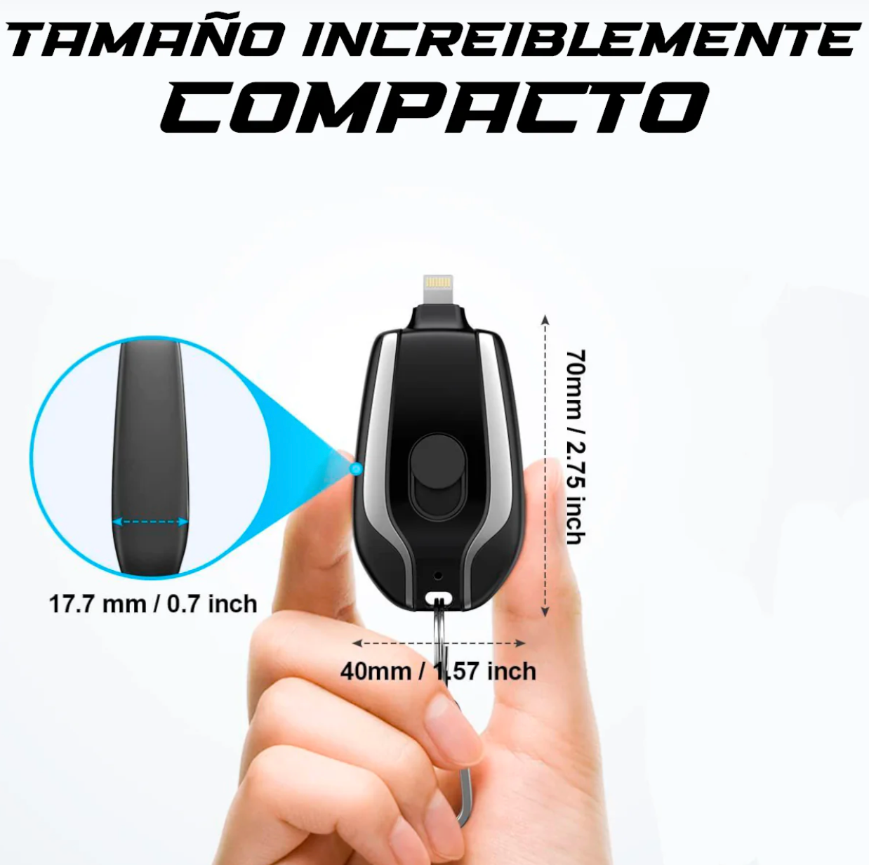Mini Cargador Portatil -BatterKey™