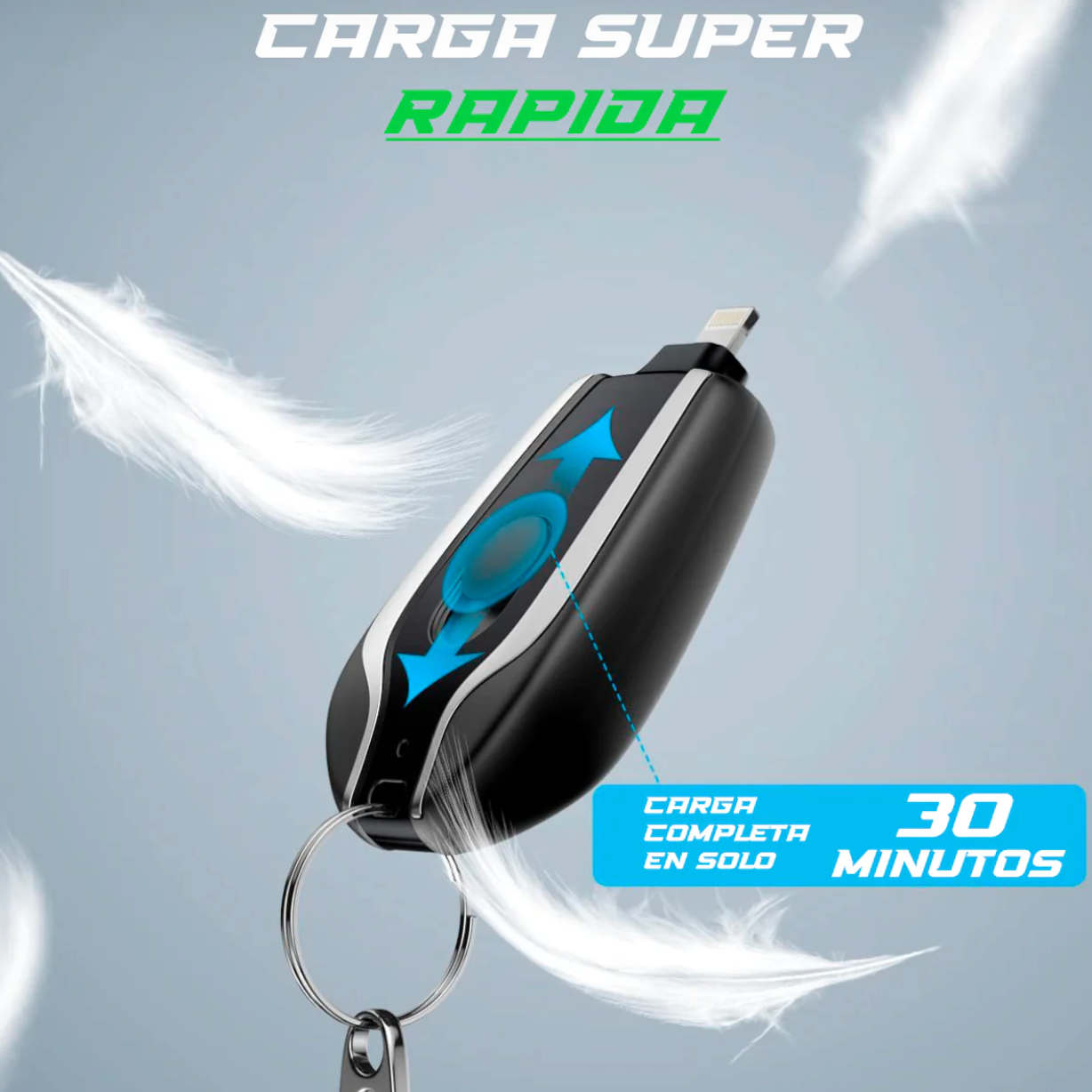 Mini Cargador Portatil -BatterKey™